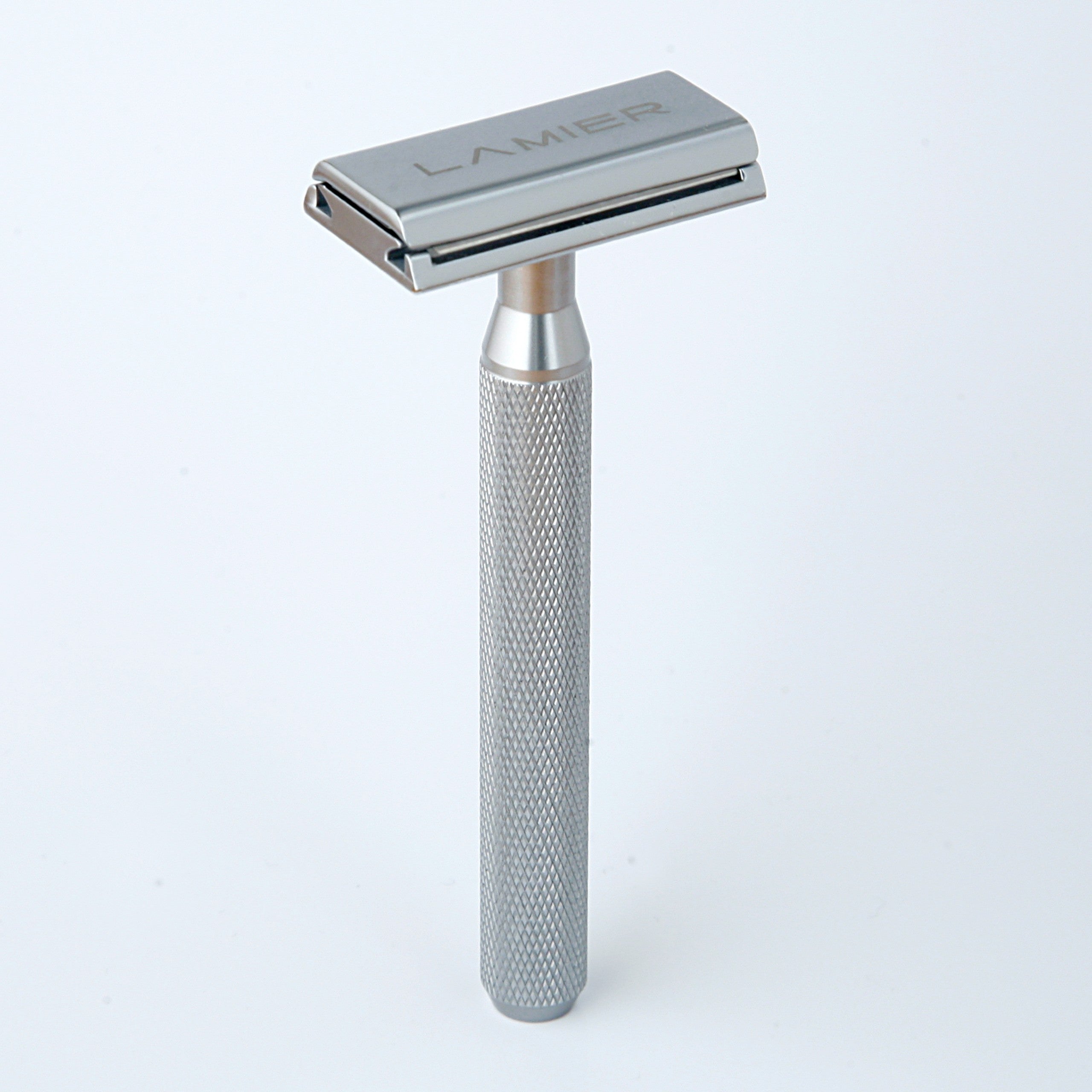 Manche du rasoir Lamier ALZ-PREMIUM en aluminium – détail manche